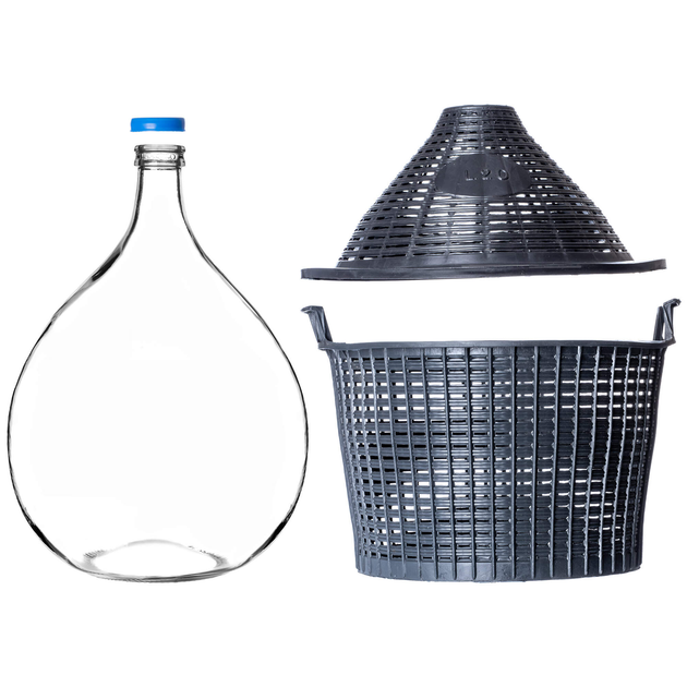 Gąsior na wino Kadax Alatri z wąskim otworem 20 l (5903699404928) - obraz 5