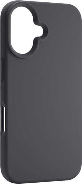 Etui plecki Etteri Silicone Case do Apple iPhone 16 Black  (5906961937247) - obraz 3