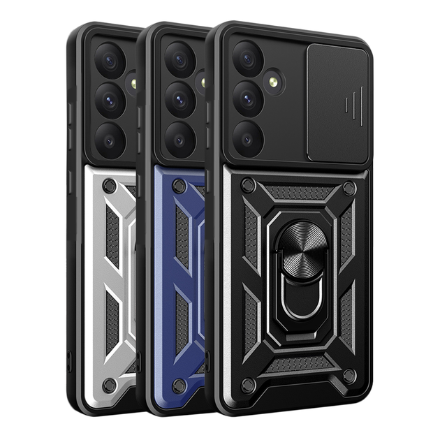 Противоударный чехол Armor Guard Shield для Samsung Galaxy A26 5G (A266) Silver - Фото 2 Противоударный чехол Armor Guard Shield для Samsung Galaxy A26 5G (A266) Silver - изображение 2