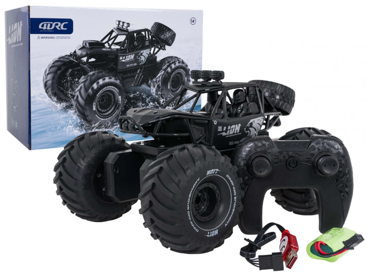 Машинка на радіокеруванні R/C Pojazd LION Чорний(5903864971033) - зображення 1