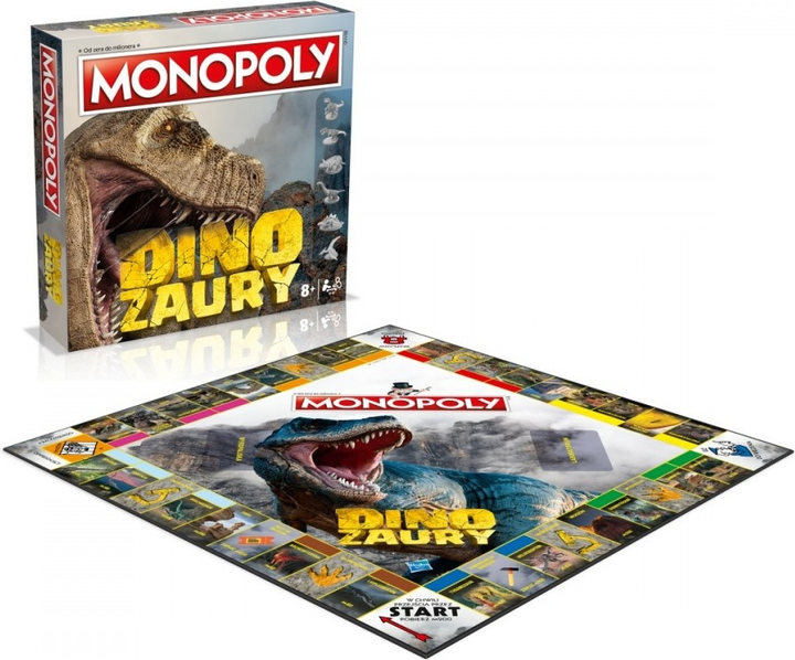 Gra planszowa Winning Moves Monopoly Dinozaury (edycja polska) (5036905053372) - obraz 5