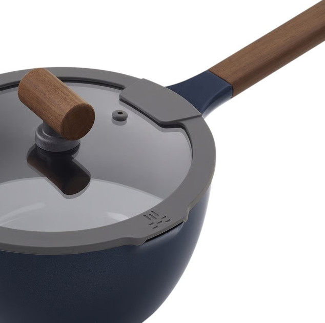 Ківш Ikea Klippfisk із антипригарним покриттям і кришкою 2.3 л (50602503221179) - зображення 2