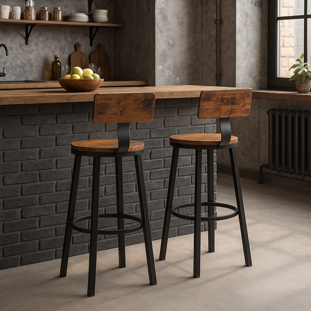 Барный стул Leobert Comfy 2 штуки Loft - изображение 3