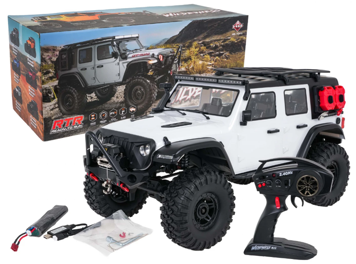 Машинка на радіокеруванні  R/C WILDERNESS RTR 1:10 Білий (5903864971989) - зображення 1
