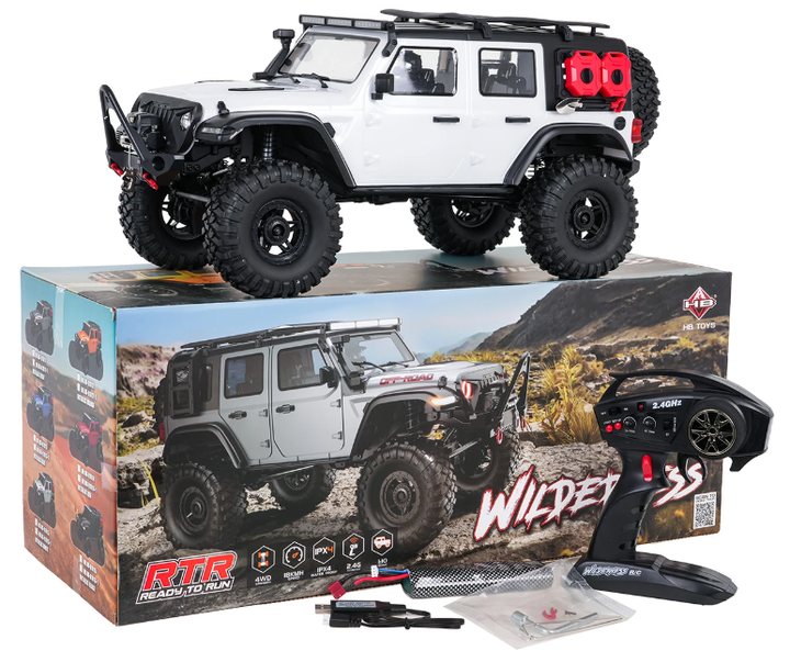 Машинка на радіокеруванні  R/C WILDERNESS RTR 1:10 Білий (5903864971989) - зображення 2