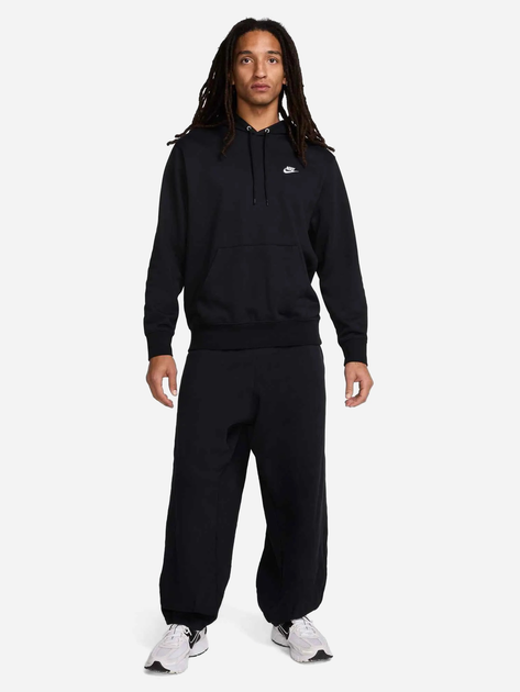 Bluza męska z kapturem Nike M Nk Club Ft Po Hoodie FN3866-010 L Czarna (197593331267) - obraz 3
