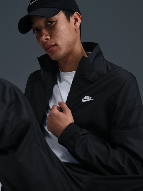 Спортивний костюм чоловічий Nike M Nk Club Wvn Trk Suit HJ1985-011 L Чорний (198480321774) - зображення 5