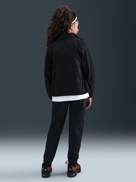 Dres młodzieżowy dla dziewczynki (bluza + spodnie) Nike K Nsw Df Tracksuit Pk Fz HQ9315-010 146-156 cm (L) Czarny (198481303366) - obraz 2