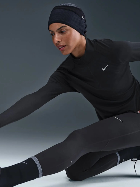 Legginsy sportowe damskie Nike W Nk Df Tempo Hr 7/8 Tght HV8170-010 XS Czarne (198484786852) - obraz 5