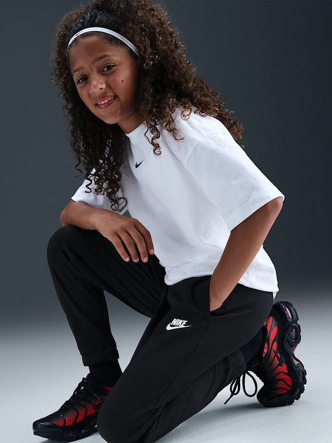 Dres młodzieżowy dla dziewczynki (bluza + spodnie) Nike K Nsw Df Tracksuit Pk Fz HQ9315-010 137-146 cm (M) Czarny (198481303731) - obraz 7