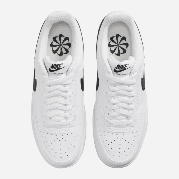 Sneakersy damskie Nike W Court Vision Lo Nn DH3158-101 39 (8US) Białe z czarnym (195237032013) - obraz 4