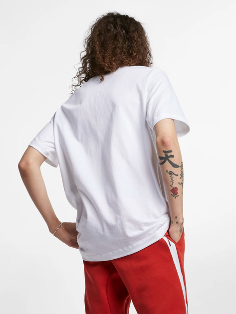 Koszulka męska bawełniana długa Nike M Nsw Club Tee AR4997-101 L Biała (191888618385) - obraz 2