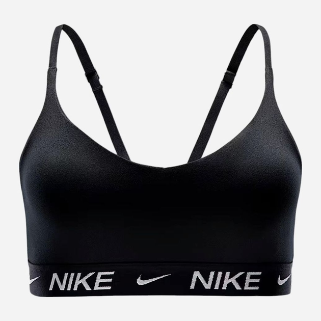 Спортивний топ для фітнесу жіночий Nike W Nk Df Indy Lgt Spt Bra FD1062-010 XL Чорний (197593049124) - зображення 8