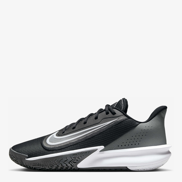 Buty do koszykówki męskie Nike Precision Vii FN4322-005 48.5 (14US) 32 cm Czarne (197600184848) - obraz 3