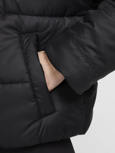 Куртка зимова коротка жіноча Nike W Nsw Tf Synfl Nk Clsc Pfr FZ5899-010 M Чорна (197598828229) - зображення 8