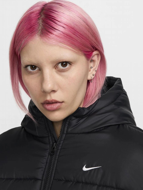 Куртка зимова коротка жіноча Nike W Nsw Tf Synfl Nk Clsc Pfr FZ5899-010 XS Чорна (197596213072) - зображення 5