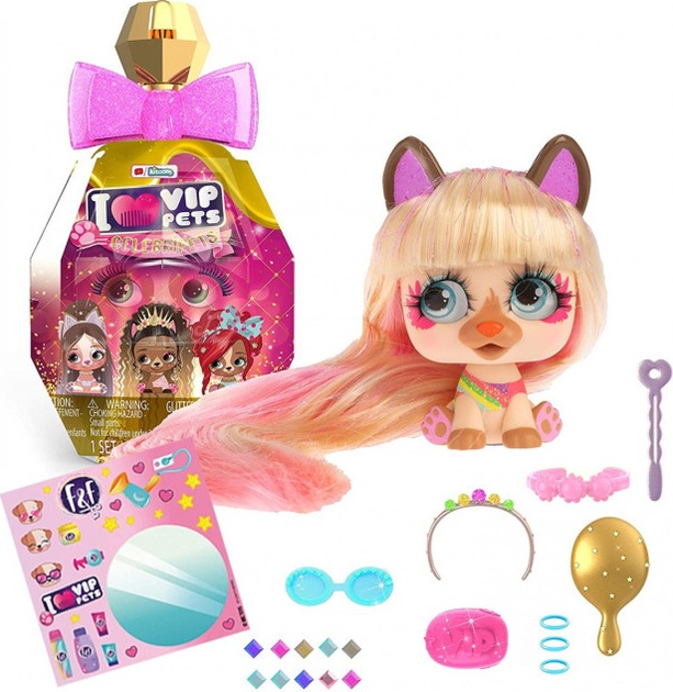Lalka-niespodzianka TM Toys VIP Pets Celebripets Piesek (8421134711938) - obraz 6