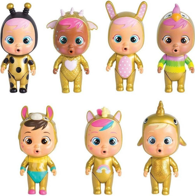 Лялька-сюрприз TM Toys Cry Babies Чарівні сльози Золото (8421134093348) - зображення 2