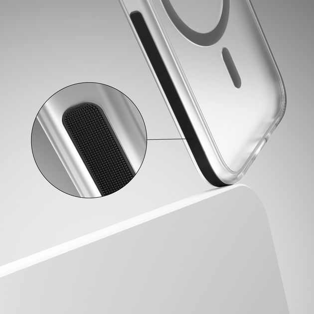 Etui plecki Etteri Icy Mag do Apple iPhone 17 Black/Transparent (5907504560366) - obraz 6