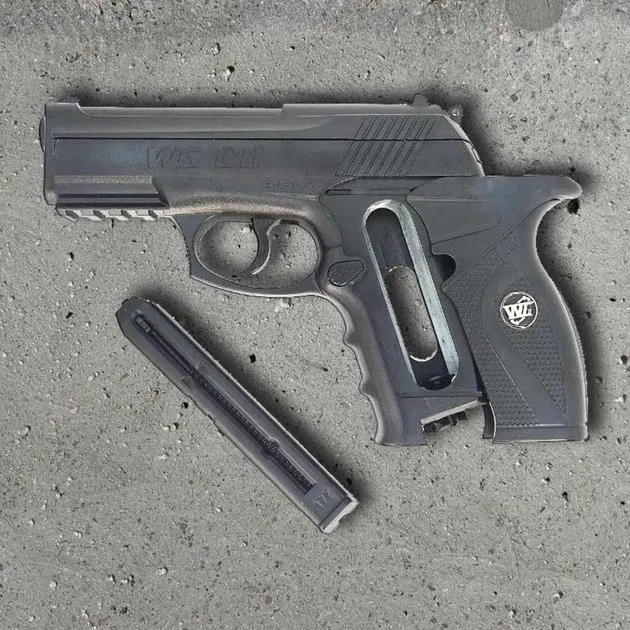 Пневматичний пістолет WinGun 305 (Beretta C11) полімер + 250 кульок + 5 шт балон СО2 - Фото 8 Пневматичний пістолет WinGun 305 (Beretta C11) полімер + 250 кульок + 5 шт балон СО2 - изображение 8