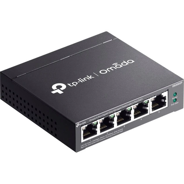 Коммутатор TP-Link ES205GP (ES205GP) - Фото 3 Коммутатор TP-Link ES205GP (ES205GP) - изображение 3