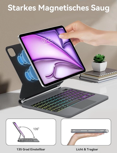 13インチiPad Air (M2) Magic Keyboard 13インチiPad Air（M2）・12.9インチiPad Pro（第6世代）用Magic