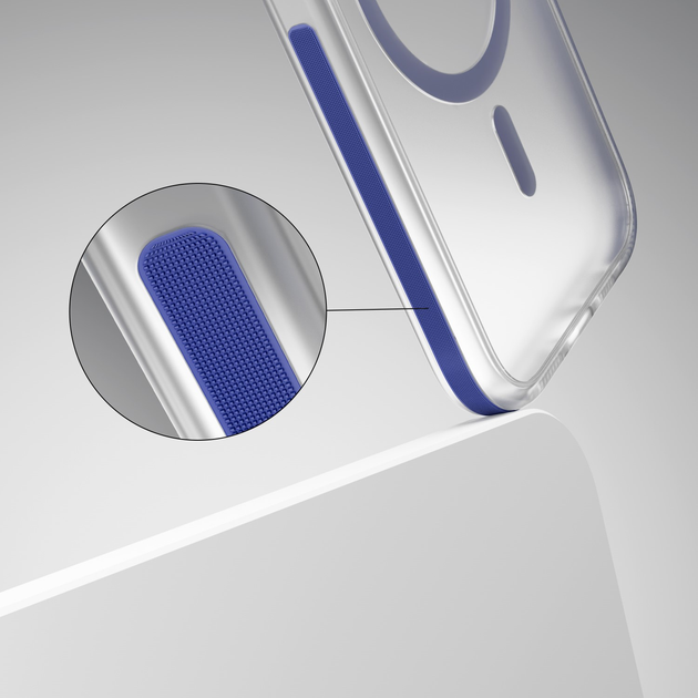 Панель Etteri Icy Mag для Apple iPhone 15 Pro Blue/Transparent (5907504560526) - зображення 7