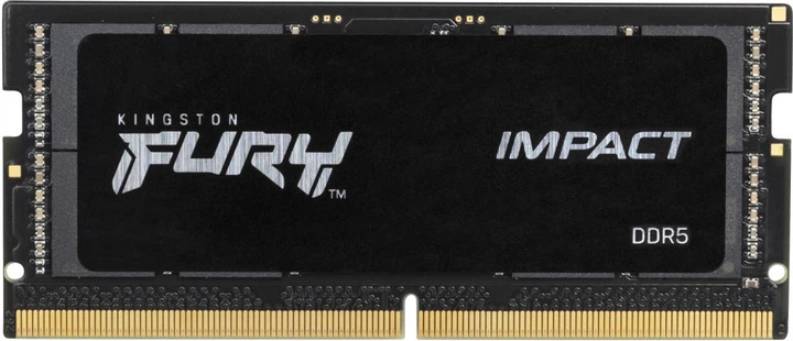 Kingston Пам'ять ноутбука DDR5 16GB 4800 FURY Impact – фото