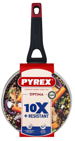 Ковш Pyrex OPTIMA 20 см индукция с крышкой (OT20AP6/8044) - изображение 4