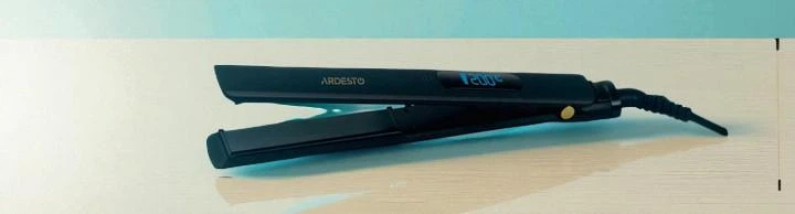 Плойка-выпрямитель Ardesto HS D для волос с LED индикацией для выпрямления волос, для создания локонов Черный (SI6) - изображение 9