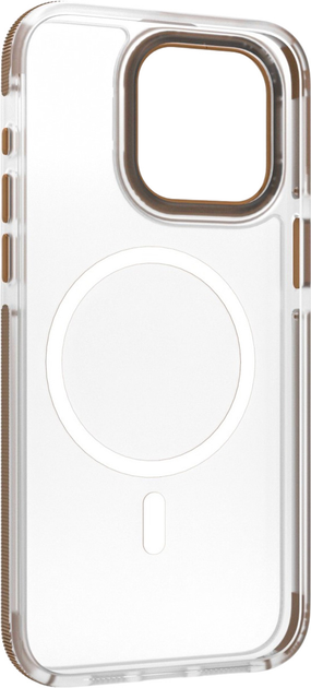Панель Etteri Icy Mag для Apple iPhone 15 Pro Gold/Transparent (5907504560700) - зображення 3