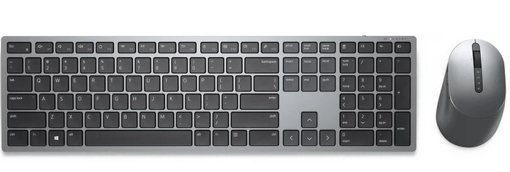 Комплект Dell 580-AJQV Premier Multi-Device Wireless Keyboard and Mouse - KM7321W - Ukrainian (QWERTY) - Фото 1 Комплект Dell 580-AJQV Premier Multi-Device Wireless Keyboard and Mouse - KM7321W - Ukrainian (QWERTY) - изображение 1