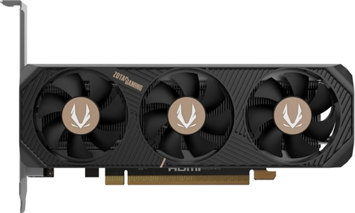 Karta graficzna Zotac PCI-Ex GeForce RTX 5060 GAMING Low Profile 8GB GDDR7 (128bit) (2497/28000) (HDMI, 2 x DisplayPort) (ZT-B50600L-10L) - obraz 1