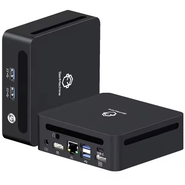 Міні-Пк GenMachine Ren 4000 / Ryzen 5 4600H / RAM 16GB / SSD 256GB / LAN / Wi-Fi / Bluetooth / Windows 11 Pro / Чорний - Фото 2 Міні-Пк GenMachine Ren 4000 / Ryzen 5 4600H / RAM 16GB / SSD 256GB / LAN / Wi-Fi / Bluetooth / Windows 11 Pro / Чорний - зображення 2