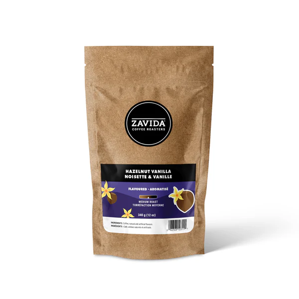 Кава Zavida Hazelnut Vanilla "Фундук Ваніль" Обсмаження Середнє 340г - Фото 1 Кава Zavida Hazelnut Vanilla "Фундук Ваніль" Обсмаження Середнє 340г - изображение 1