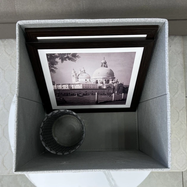Органайзер Luminaria STORAGE CUBE для зберігання речей та одягу 30 х 30 х 30 см Сірий (6951712316061) - Фото 7 Органайзер Luminaria STORAGE CUBE для зберігання речей та одягу 30 х 30 х 30 см Сірий (6951712316061) - зображення 7