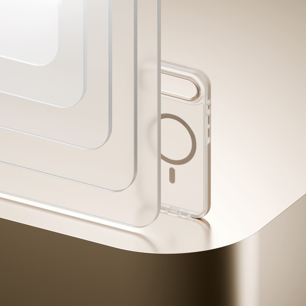 Панель Etteri Icy Mag для Apple iPhone Air Gold/Transparent (5907504560762) - зображення 5