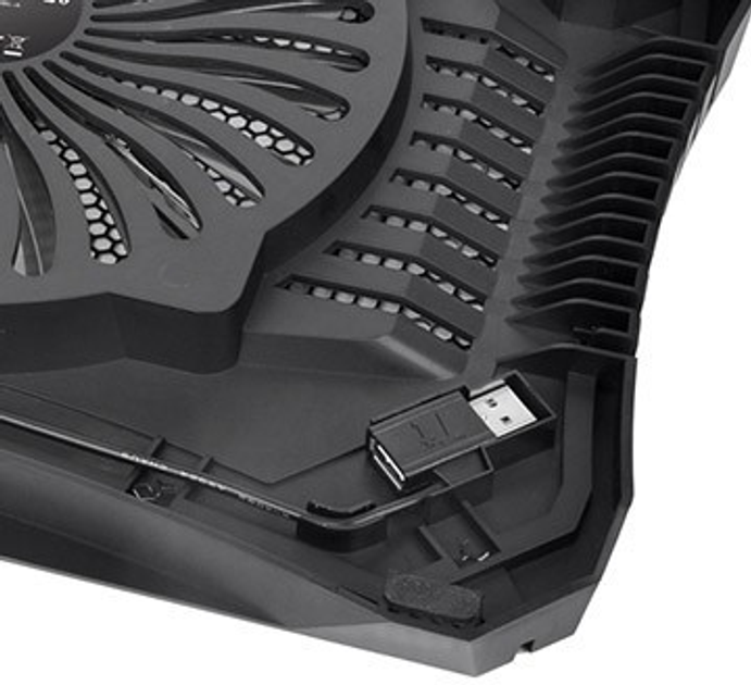 Охолоджувальна підставка для ноутбука Thermaltake Massive V20 (CL-N004-PL20BL-A) (955555911460903) - Уцінка - зображення 5