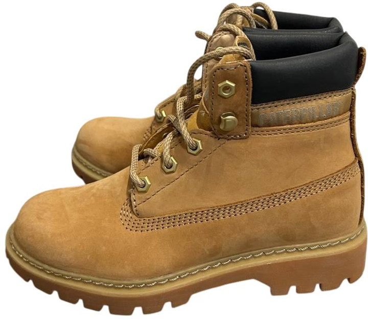 Trapery damskie skorzane Caterpillar Lyric P310993 37.5 (6.5US) 24.5 cm Brazowe (884506720675) (955555901874071) - Outlet - obraz 5
