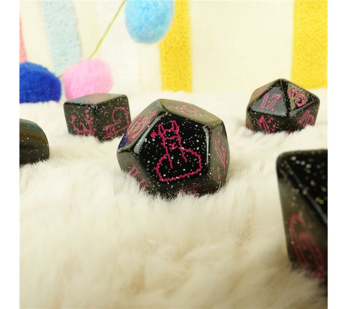 Набір кубиків для настільних ігор Q-Workshop Llama Dice Set: Spitty (5907699497652) - зображення 4