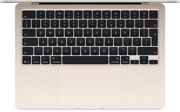 Ноутбук Apple MacBook Air 13.6" M4 16/256GB 2025 (MW0Y3T/A) Starlight - зображення 2