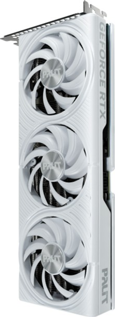 Karta graficzna Palit PCI-Ex GeForce RTX 5070 White OC 12GB GDDR7 (192bit) (2527/28000) (HDMI, 3 x DisplayPort) (NE75070U19K9-GB2050W) - obraz 4