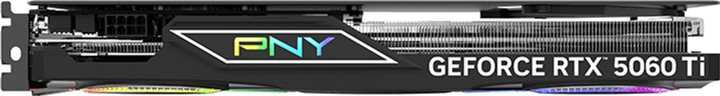 Karta graficzna PNY PCI-Ex GeForce RTX 5060 Ti ARGB OC 16GB GDDR7 (128bit) (2692/28000) (HDMI, 3 x DisplayPort) (VCG5060T16TFXXPB1-O) - obraz 6