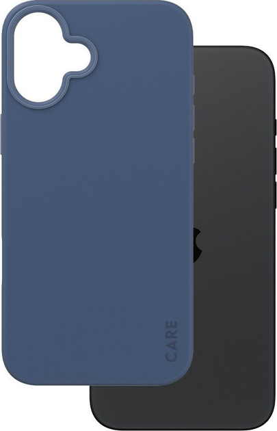 Панель Panzer Glass CARE Fashionable Case MagSafe для Apple iPhone 16 Plus Blue (5715685004490) - зображення 2