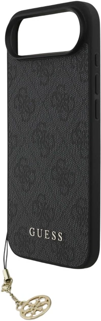 Etui Guess 4G Charms do Apple iPhone Air Black (GUHMP17MGF4GCK) - obraz 6