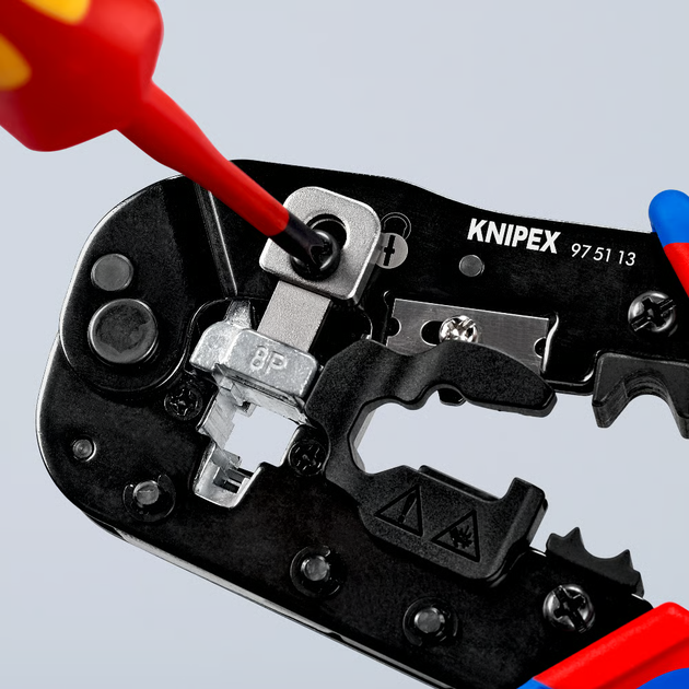 Narzędzie Knipex do zaciskania złączy typu Western (4003773087908) - obraz 13