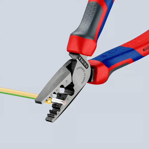 Narzędzie Knipex do zaciskania cienkościennych tulejek kablowych (4003773060185) - obraz 2