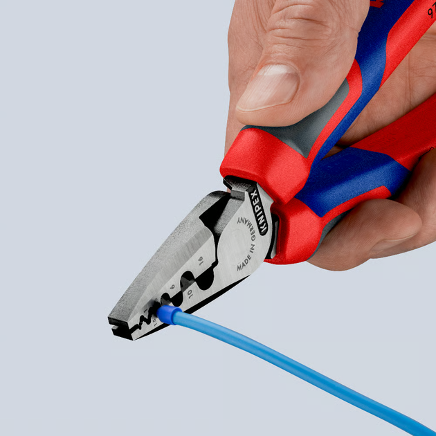 Narzędzie Knipex do zaciskania cienkościennych tulejek kablowych (4003773060185) - obraz 6