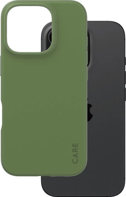 Панель Panzer Glass CARE Fashionable Case для Apple iPhone 16 Pro Green (5715685004681) - зображення 2