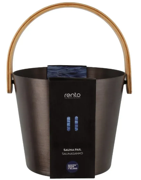 Wiadro RENTO ALUMINIUM BUCKET BROWN/BLACK (6410412067456) - obraz 3